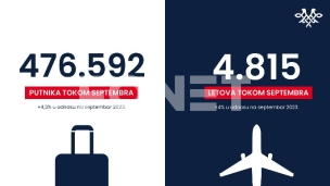 U septembru 470.000 putnika
